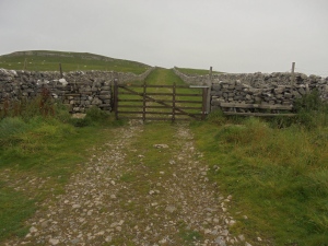 Top Mere Road, leading from Kettlewell upwards to Starbotton Road near Tor Dyke